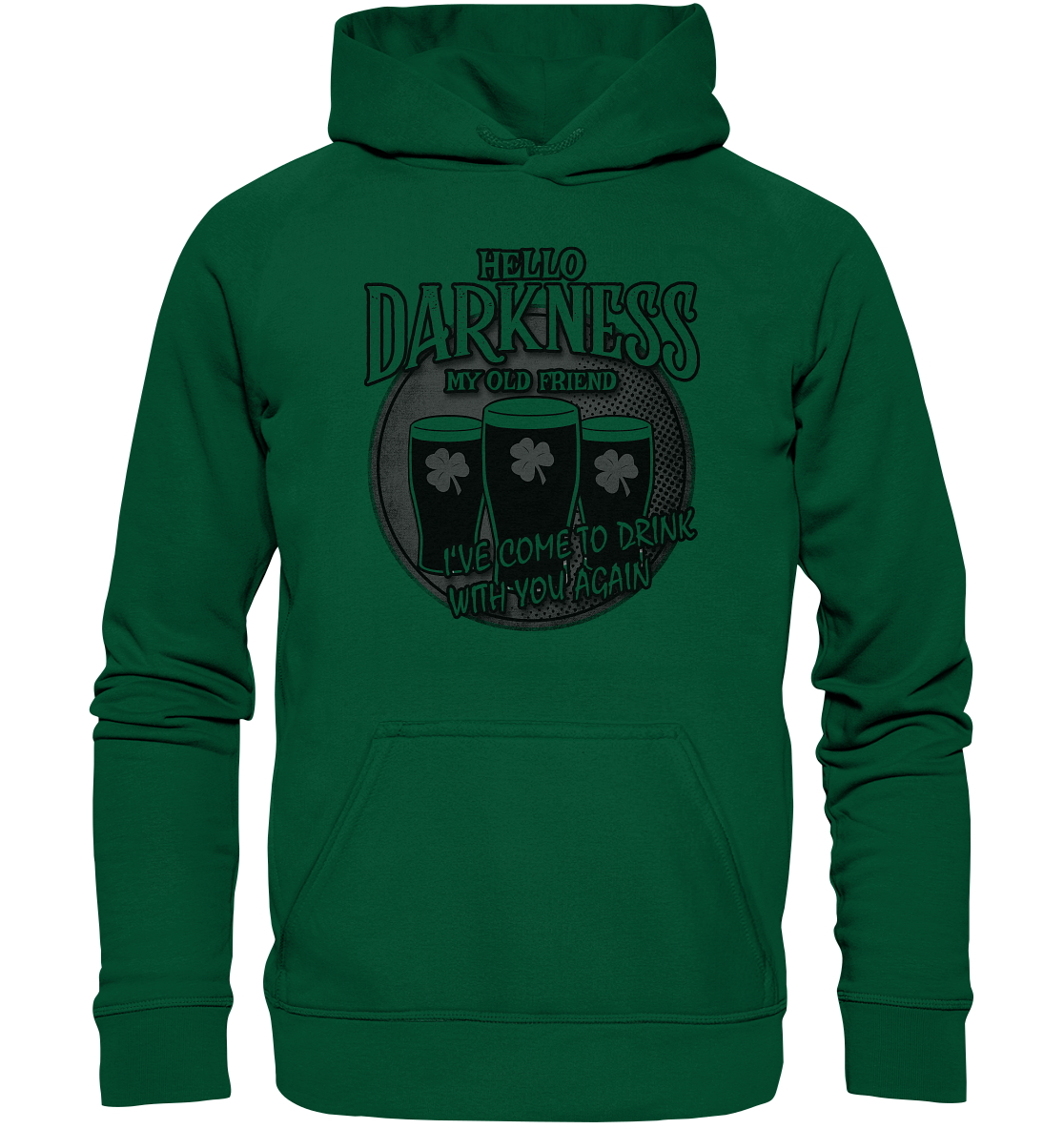 Hello Darkness My Old Friend - Basic Unisex Hoodie