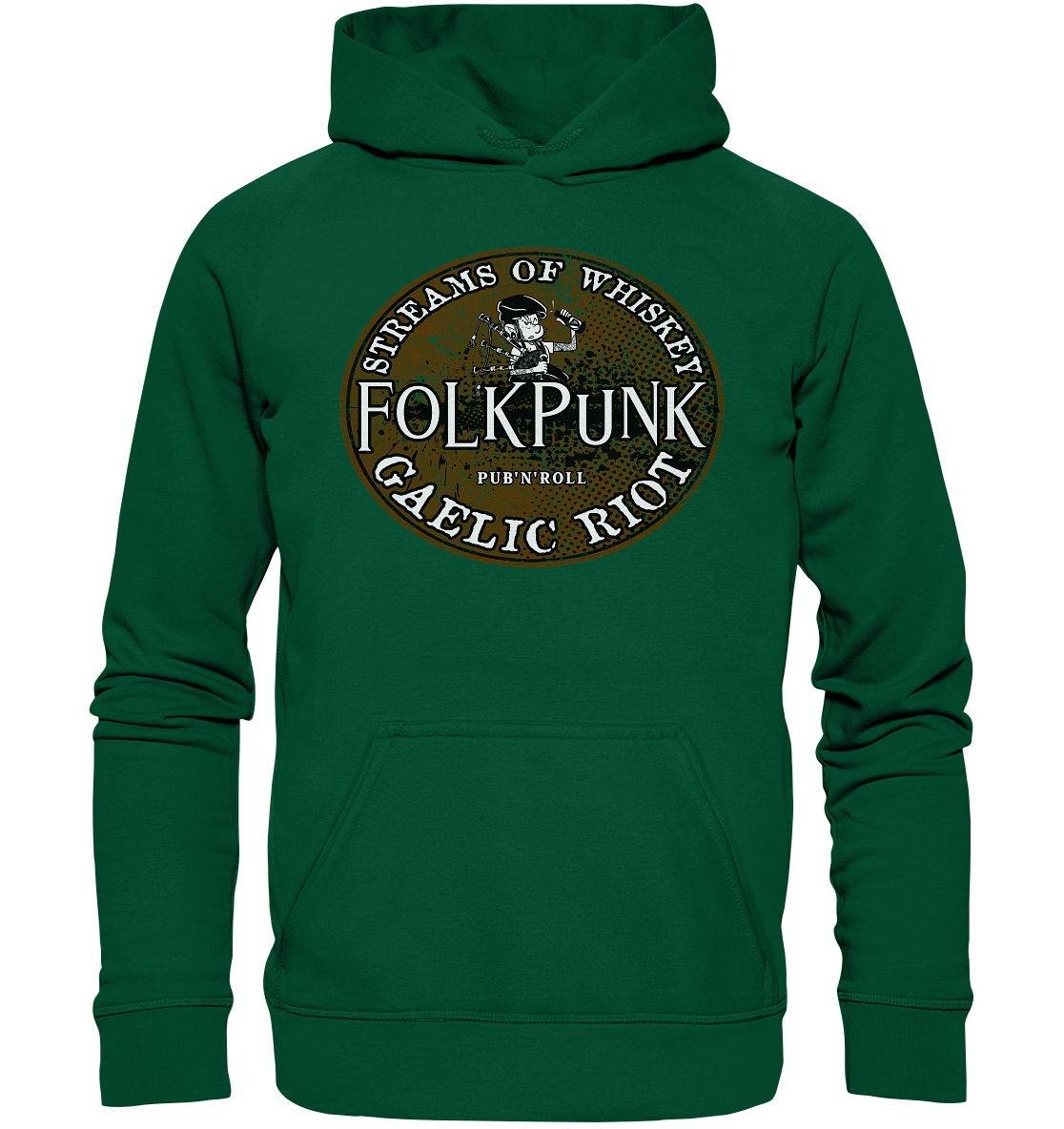 Folkpunk "Streams Of Whiskey" - Basic Unisex Hoodie
