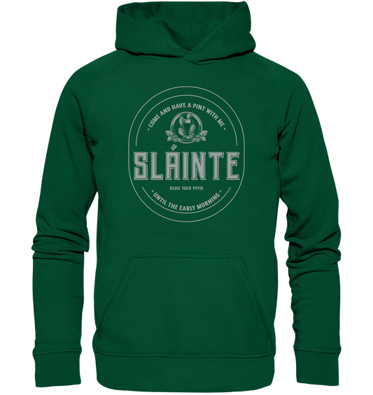 Sláinte "Come And Have A Pint With Me" - Basic Unisex Hoodie