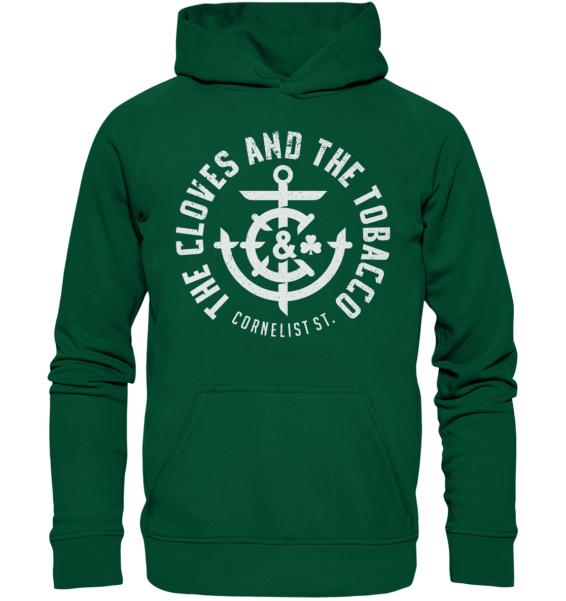 The Cloves And The Tobacco "Cornelist St." - Basic Unisex Hoodie