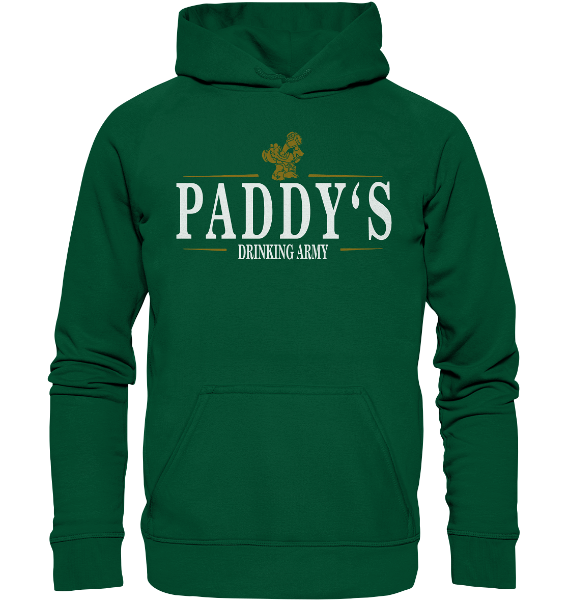 Paddy's "Drinking Army" - Basic Unisex Hoodie