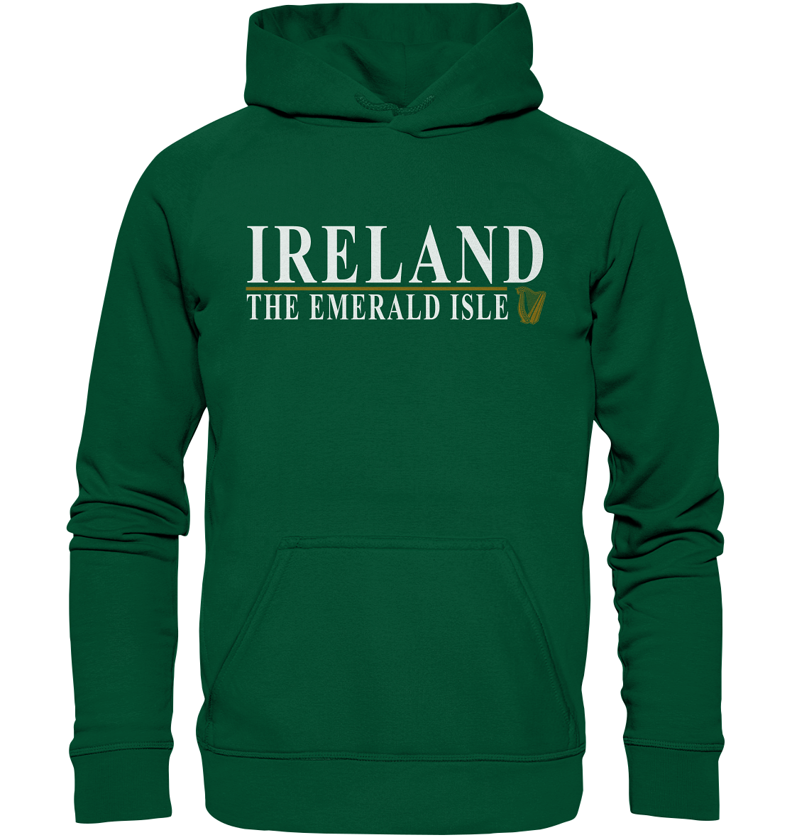 Ireland "The Emerald Isle" - Basic Unisex Hoodie