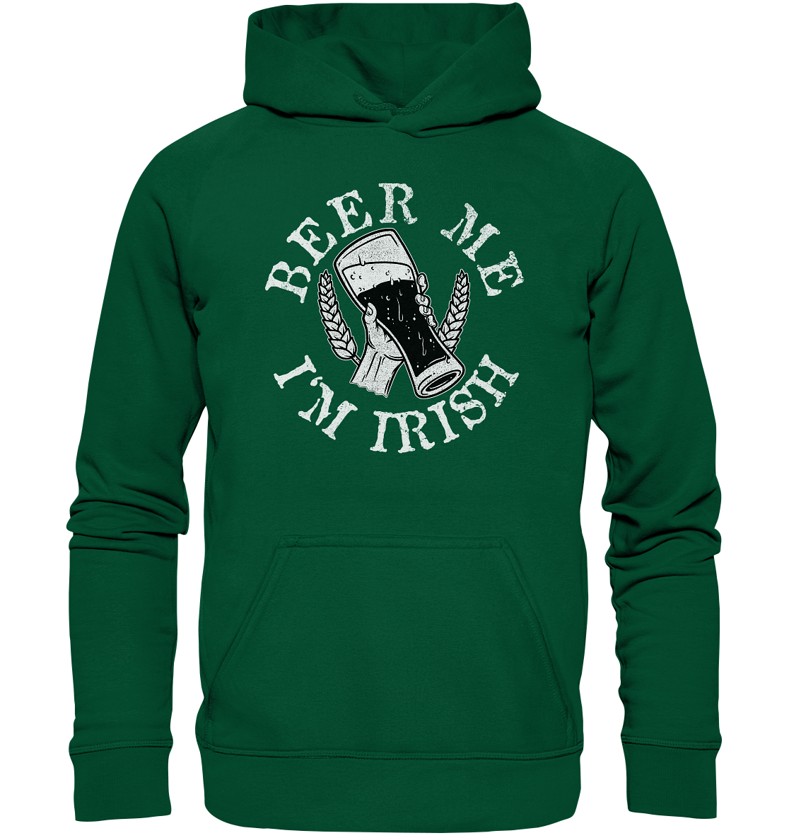 Beer Me "I'm Irish" - Basic Unisex Hoodie