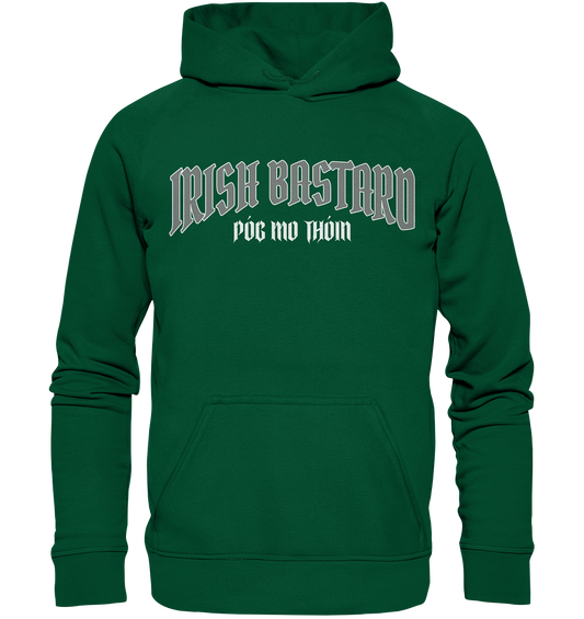Irish Bastard "Póg Mo Thóin" - Basic Unisex Hoodie