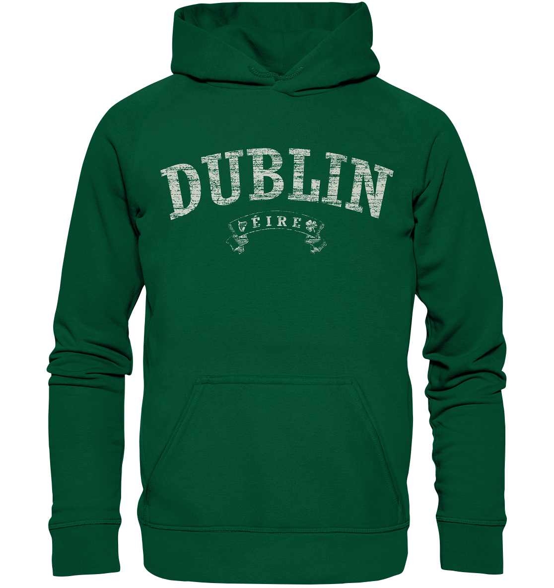 "Dublin - Éire" - Basic Unisex Hoodie