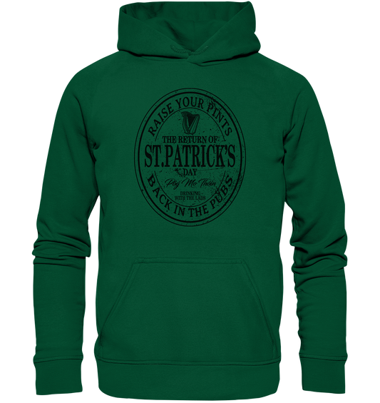 The Return Of St.Patrick's Day - Basic Unisex Hoodie