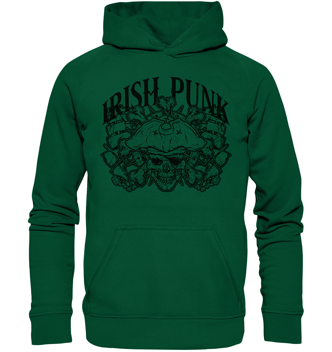"Irish Punk" - Basic Unisex Hoodie