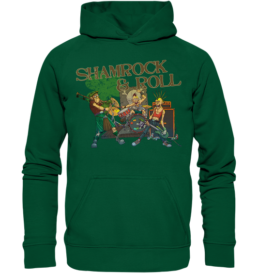 Shamrock & Roll "Band" - Basic Unisex Hoodie