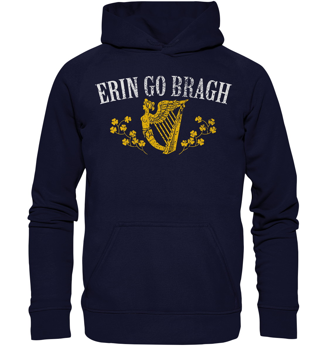 Erin Go Bragh "Harp" - Basic Unisex Hoodie