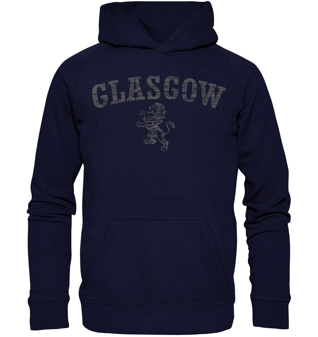 "Glasgow - Lion" - Basic Unisex Hoodie
