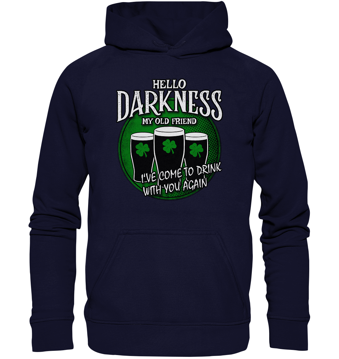 Hello Darkness My Old Friend - Basic Unisex Hoodie