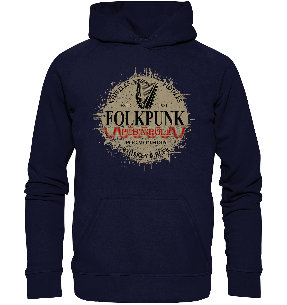 Folkpunk "Pub'n'Roll" - Basic Unisex Hoodie