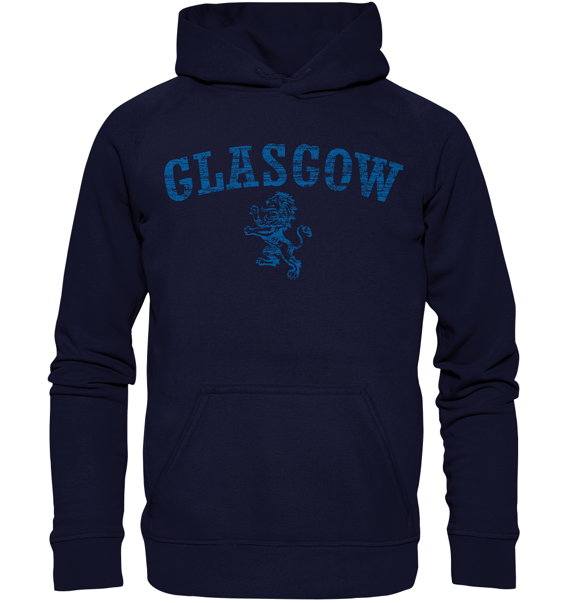 "Glasgow - Lion" - Basic Unisex Hoodie