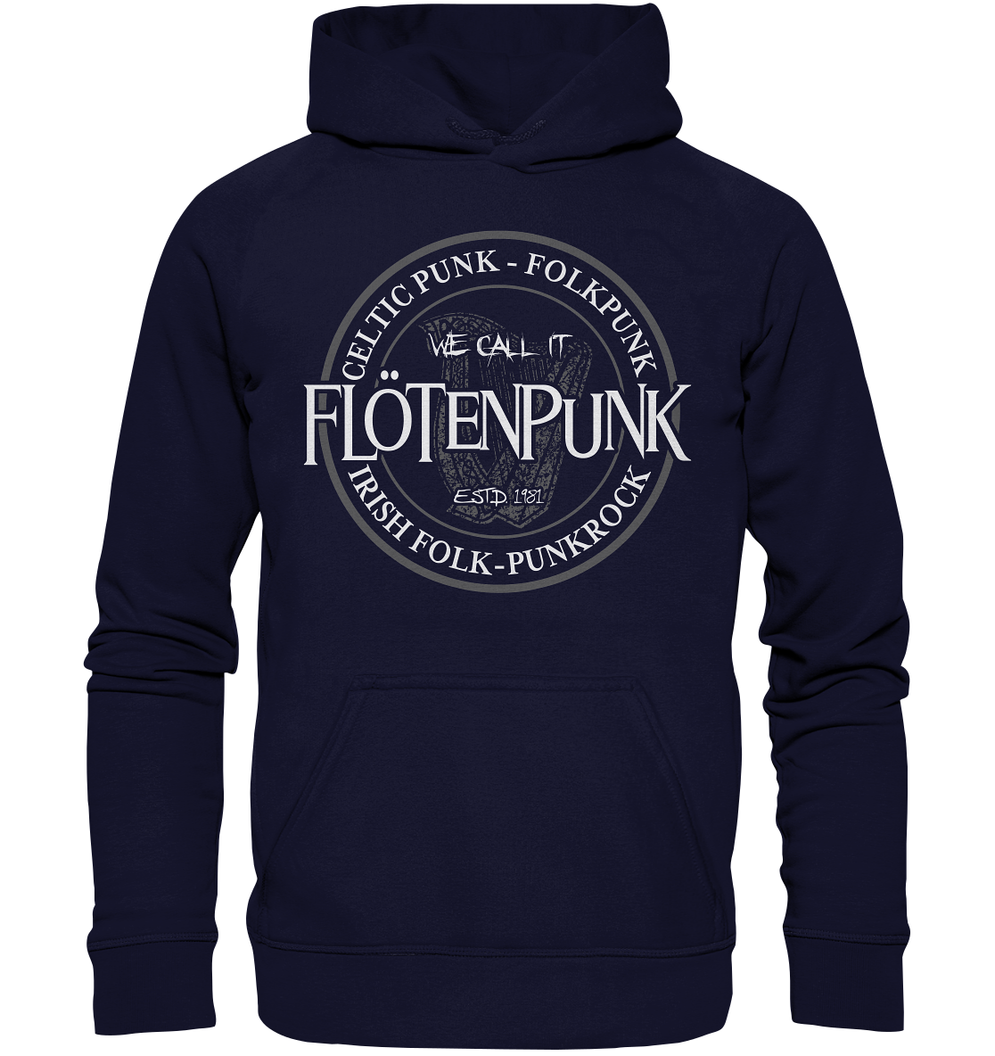 We call it "Flötenpunk" - Basic Unisex Hoodie