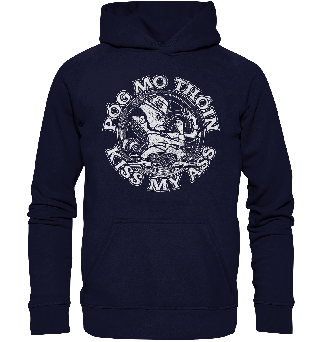 Póg Mo Thóin "Kiss my Ass" - Basic Unisex Hoodie
