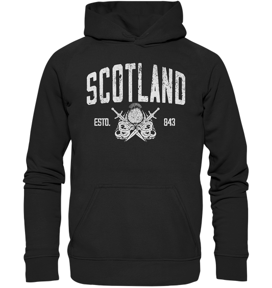 Scotland "Estd. 843" - Basic Unisex Hoodie