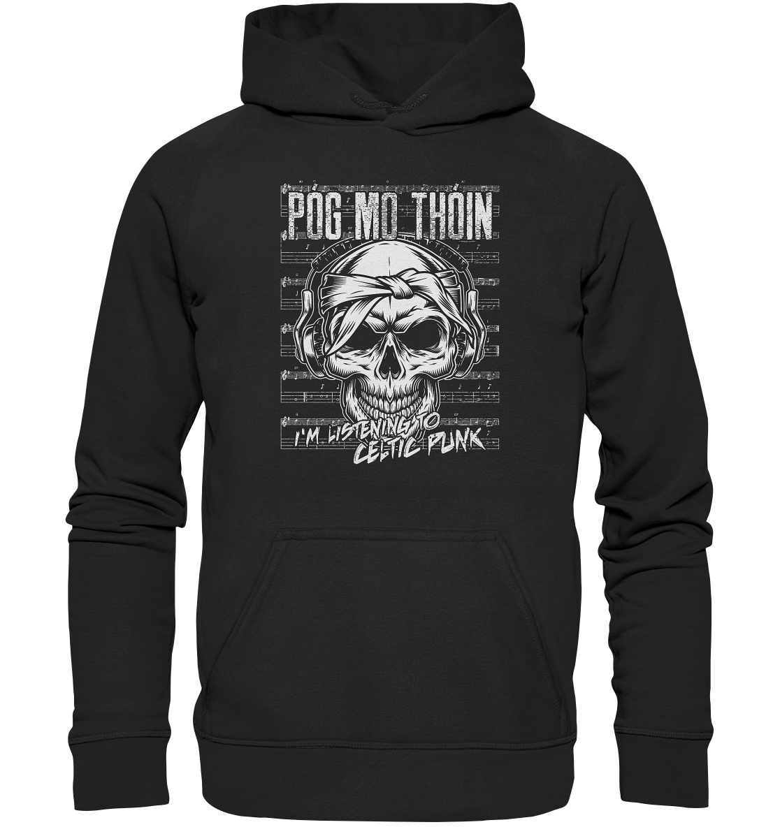 Póg Mo Thóin "Celtic Punk" - Basic Unisex Hoodie