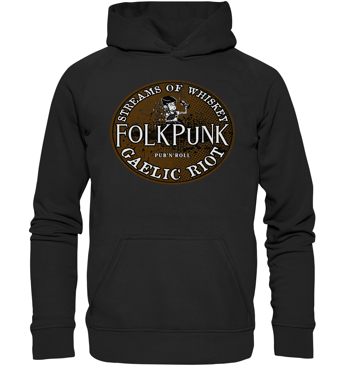 Folkpunk "Streams Of Whiskey" - Basic Unisex Hoodie