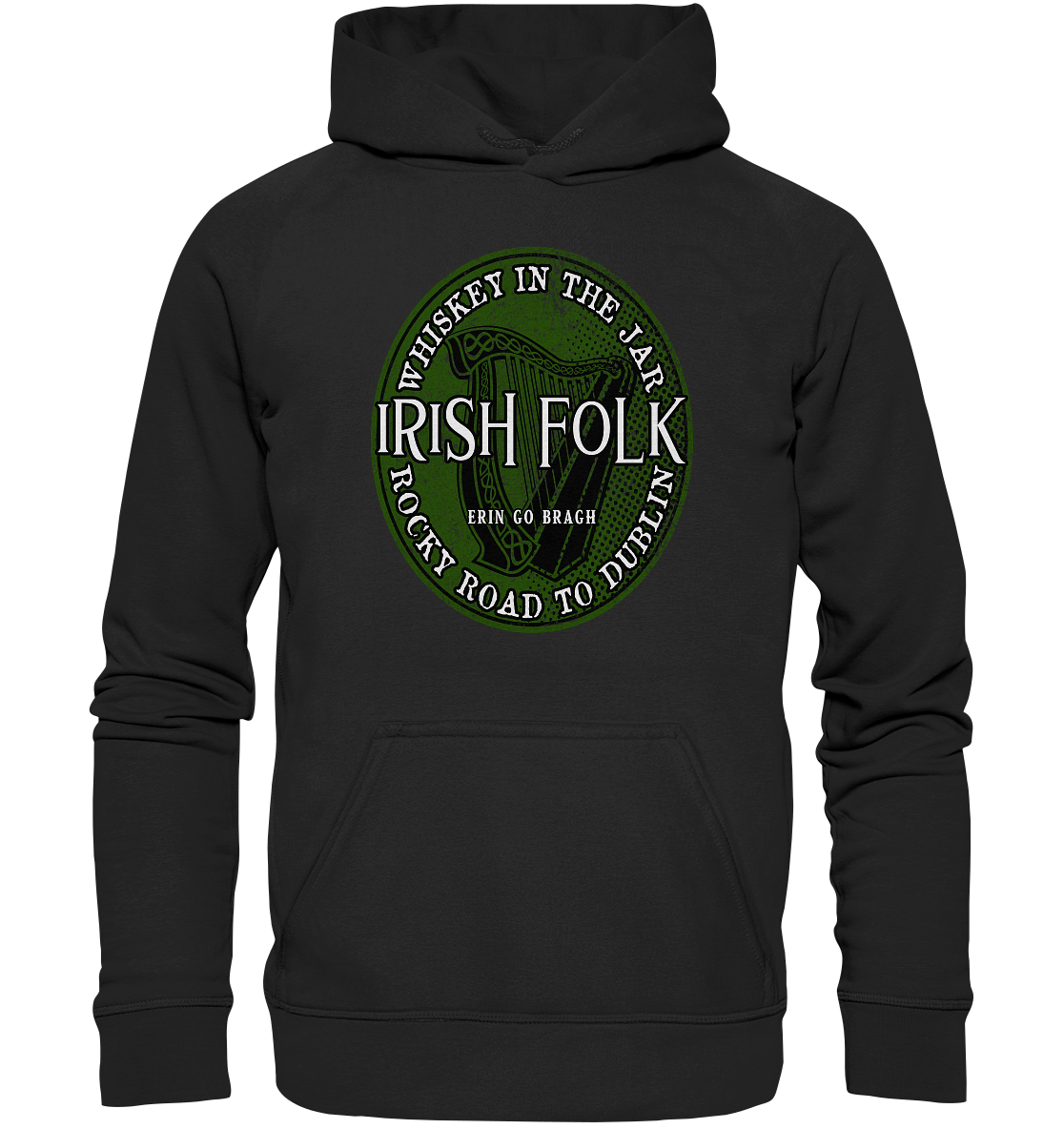 Irish Folk "Erin Go Bragh" - Basic Unisex Hoodie