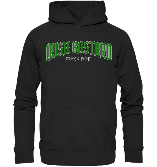 Irish Bastard "Drink & Fight" - Basic Unisex Hoodie