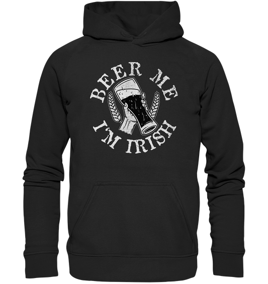Beer Me "I'm Irish" - Basic Unisex Hoodie