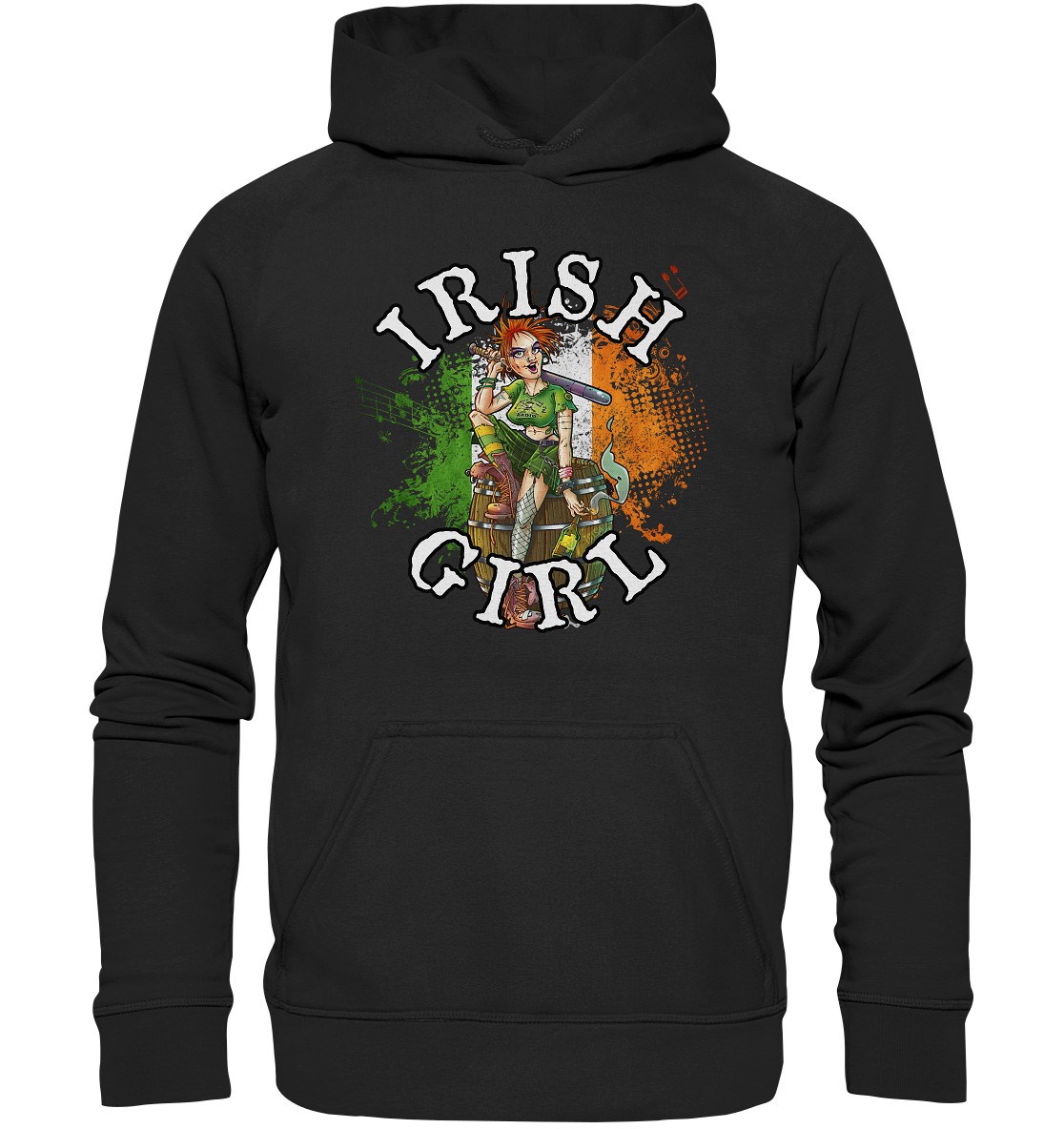 Irish Girl - Basic Unisex Hoodie