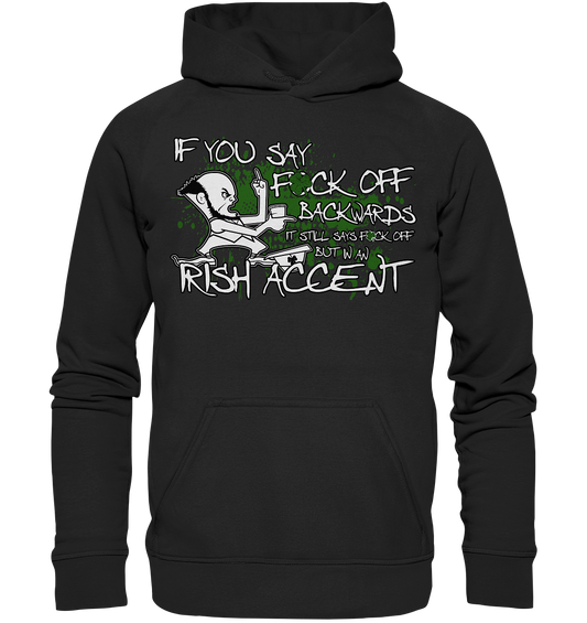 If You Say "Fuck Off" Backwards..." *censored version* - Basic Unisex Hoodie