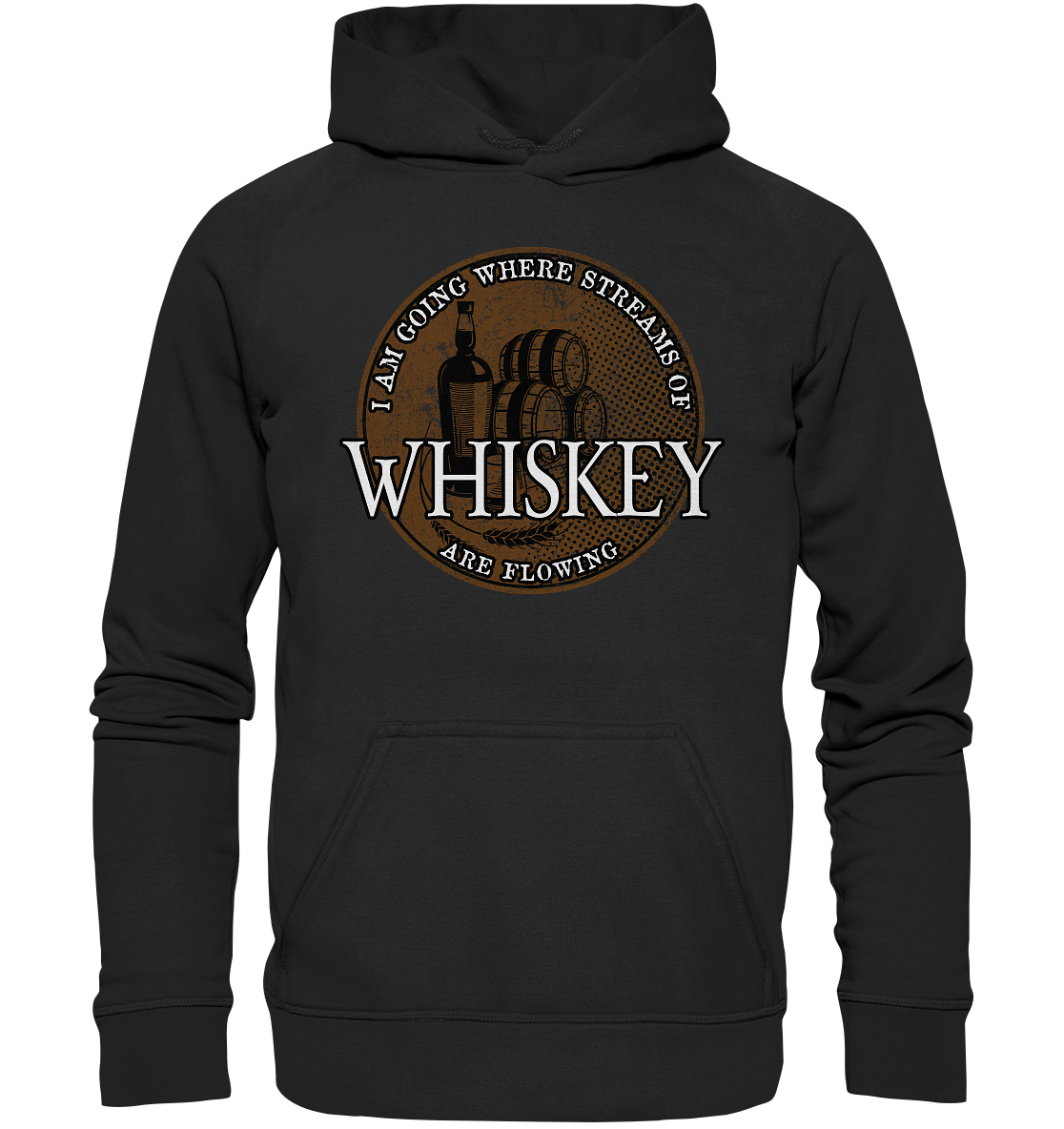 Streams Of Whiskey - Basic Unisex Hoodie