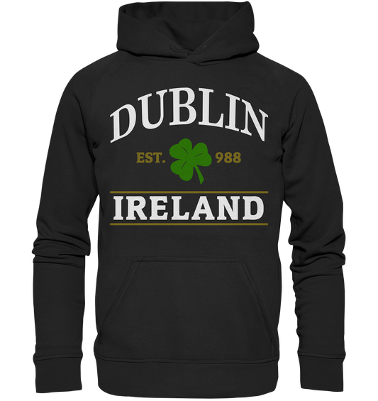 Dublin - Ireland "Est. 988" - Basic Unisex Hoodie