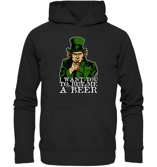 I Want You "To Buy Me A Beer" - Basic Unisex Hoodie