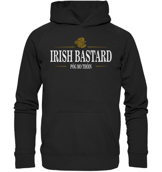 Irish Bastard "Póg Mo Thóin" - Basic Unisex Hoodie