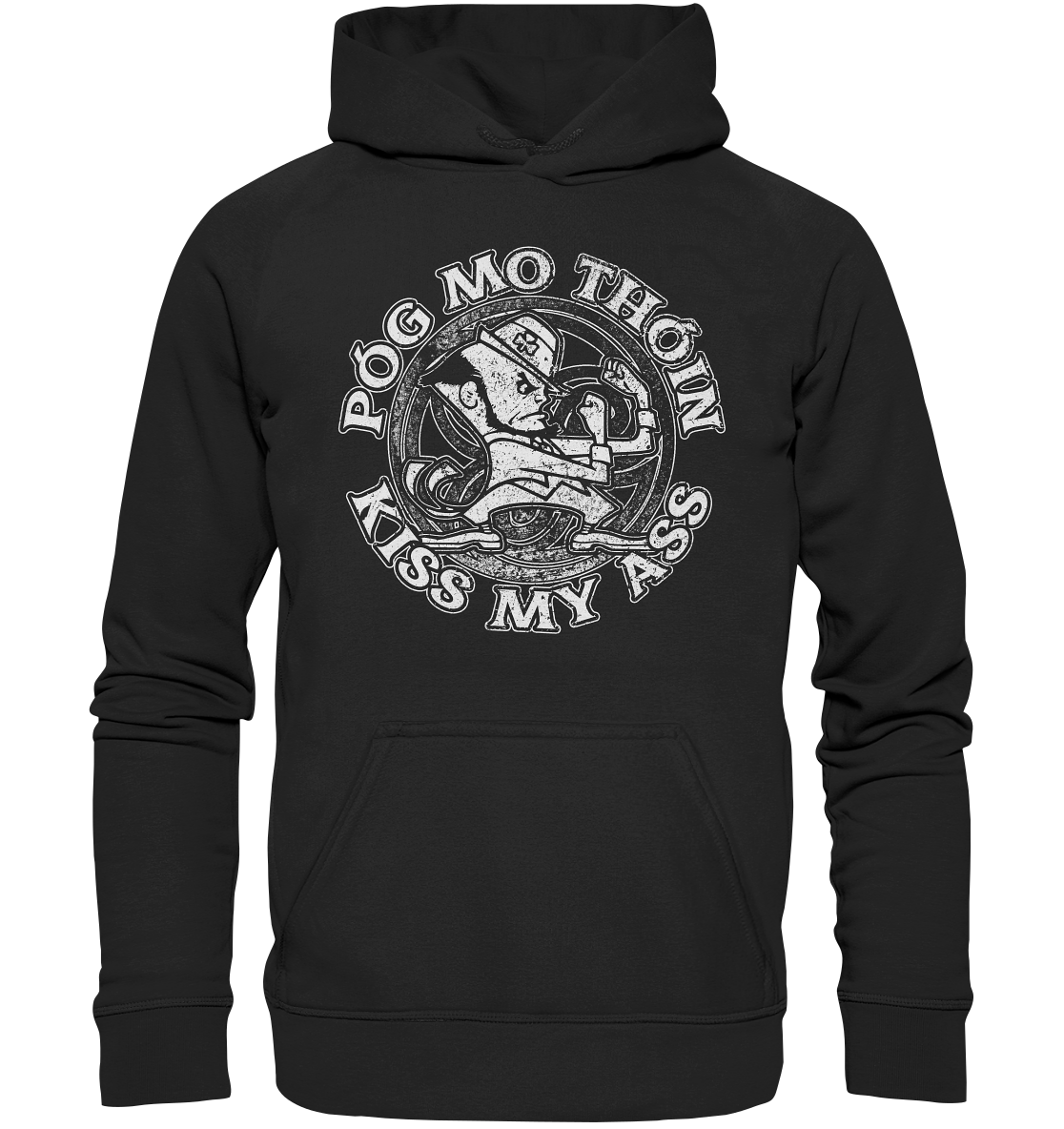 Póg Mo Thóin "Kiss my Ass" - Basic Unisex Hoodie