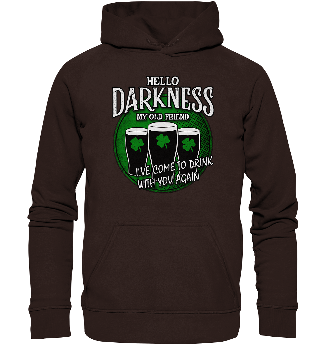 Hello Darkness My Old Friend - Basic Unisex Hoodie