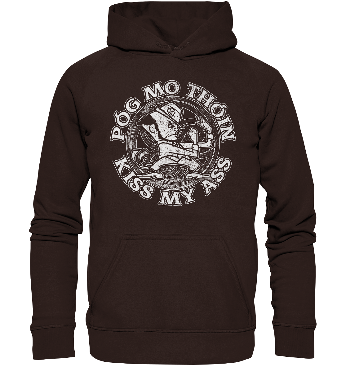 Póg Mo Thóin "Kiss my Ass" - Basic Unisex Hoodie