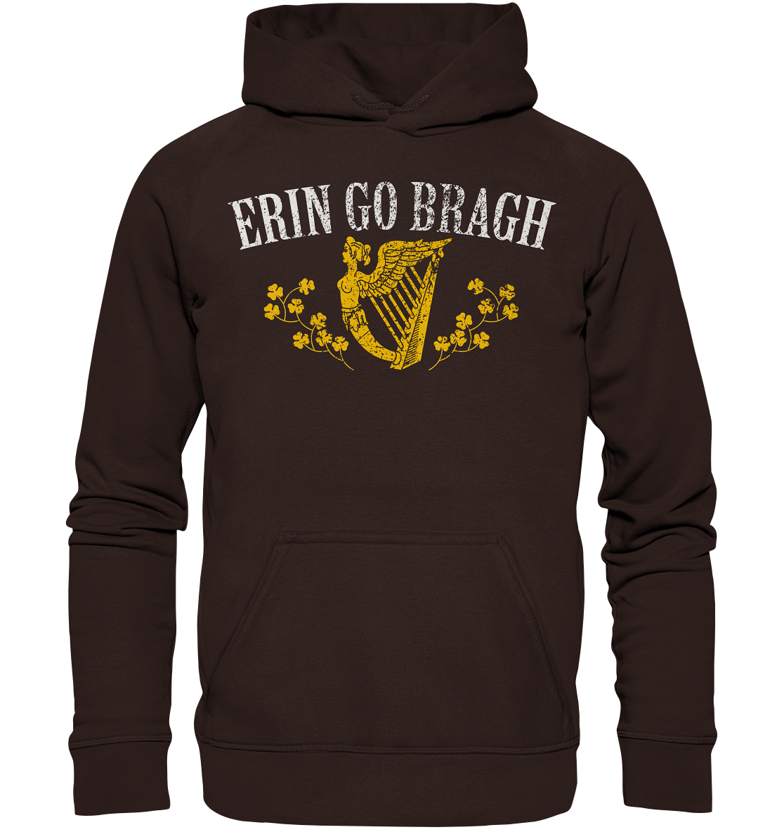Erin Go Bragh "Harp" - Basic Unisex Hoodie