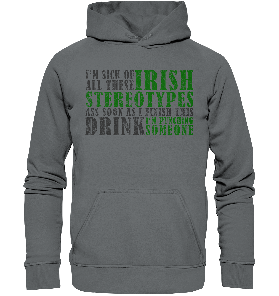 Irish Stereotypes - Basic Unisex Hoodie