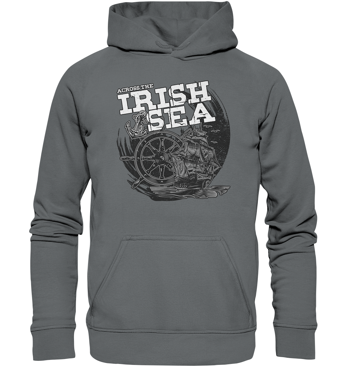 Across The Irish Sea - Basic Unisex Hoodie