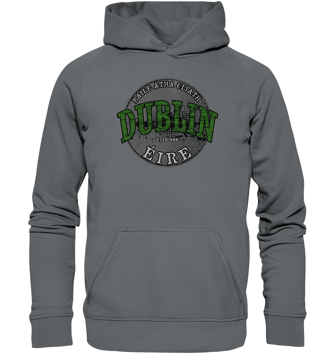 Dublin "Estd 988 / Baile Átha Cliath / Éire" - Basic Unisex Hoodie