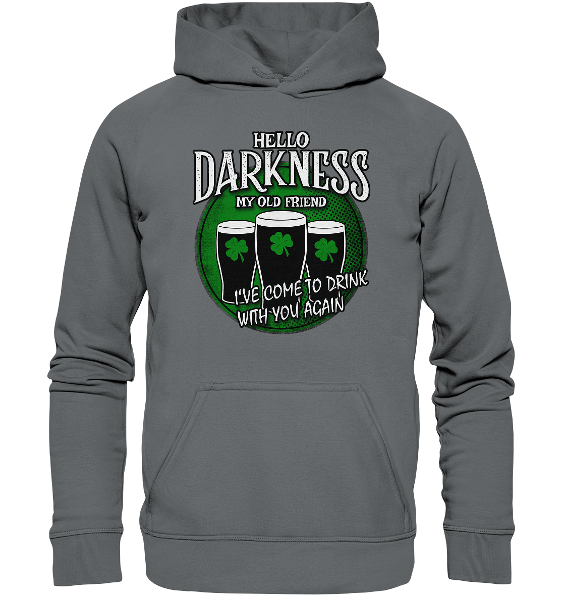 Hello Darkness My Old Friend - Basic Unisex Hoodie