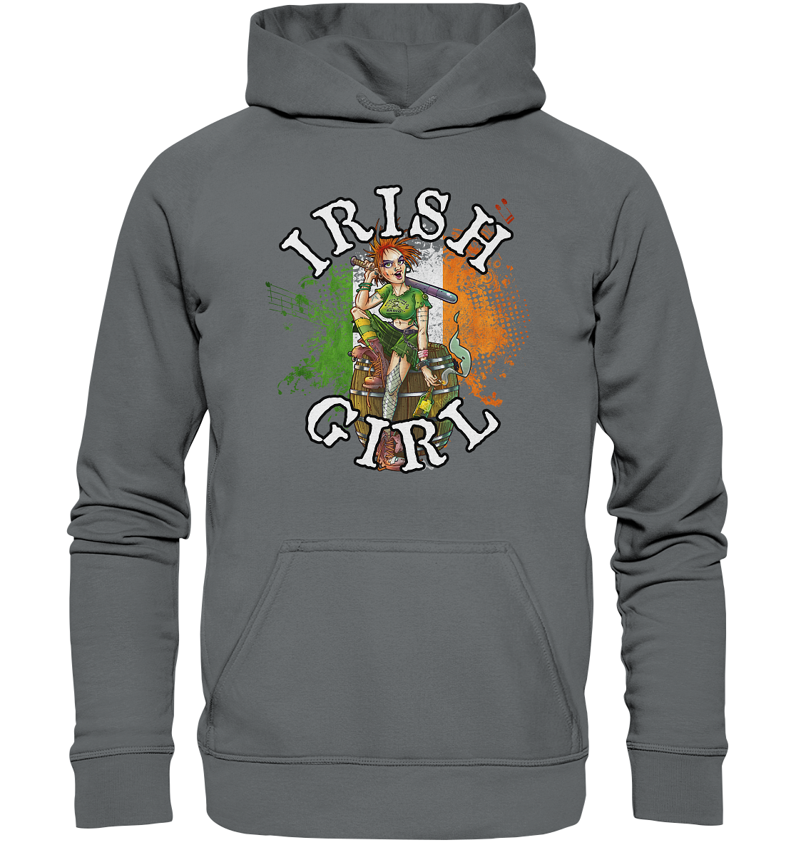 Irish Girl - Basic Unisex Hoodie