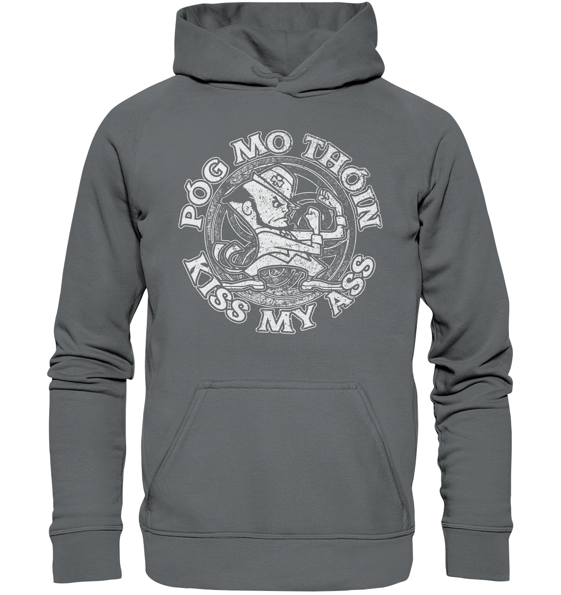 Póg Mo Thóin "Kiss my Ass" - Basic Unisex Hoodie