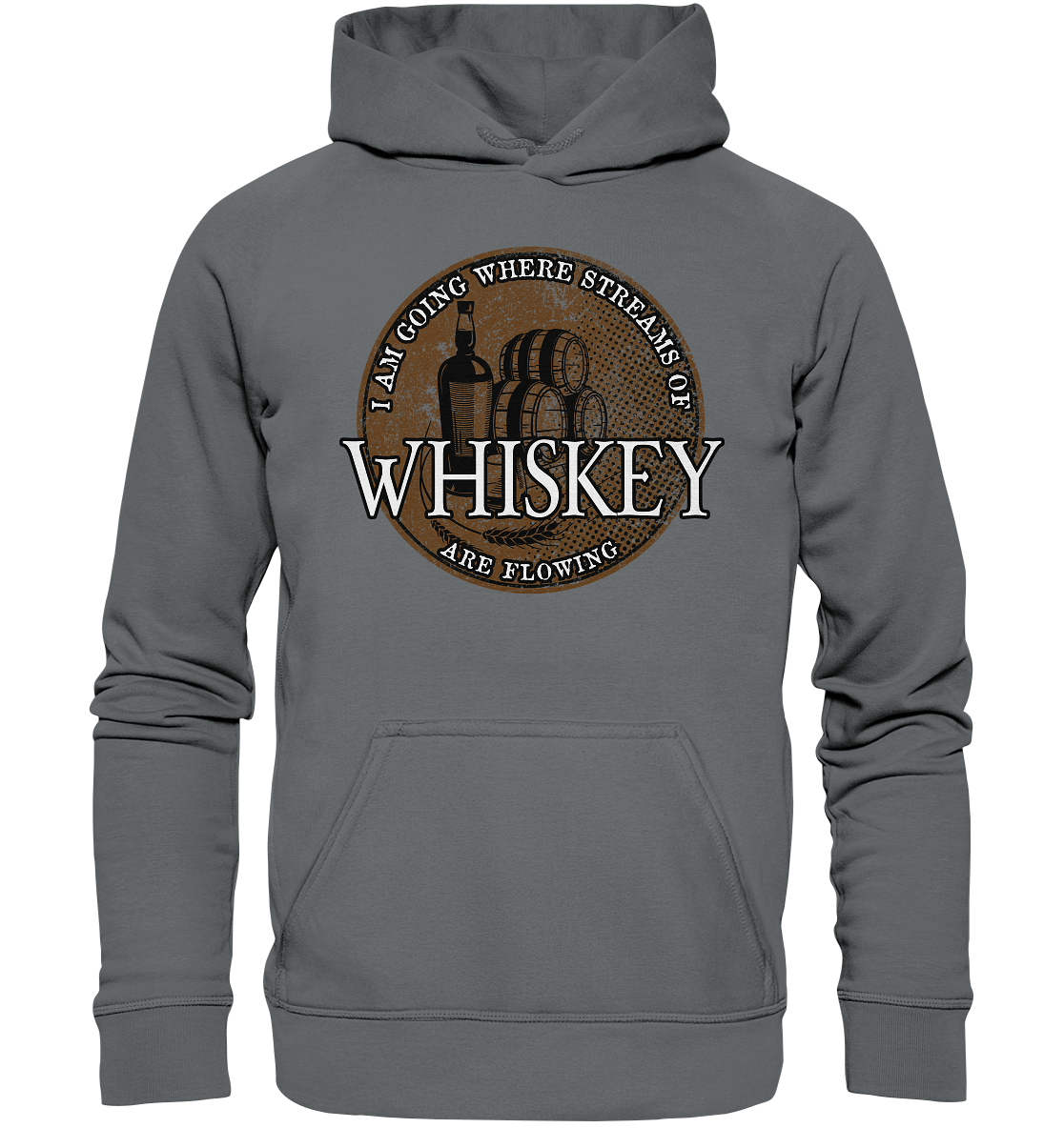 Streams Of Whiskey - Basic Unisex Hoodie