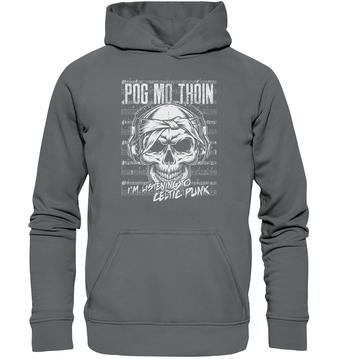 Póg Mo Thóin "Celtic Punk" - Basic Unisex Hoodie