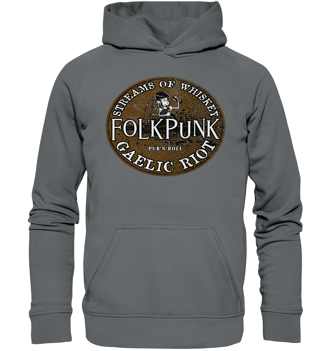 Folkpunk "Streams Of Whiskey" - Basic Unisex Hoodie
