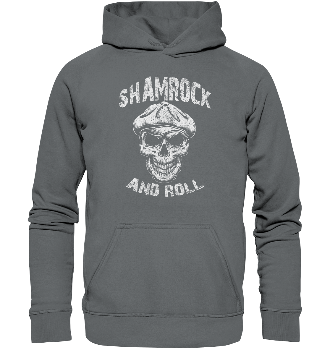 Shamrock And Roll "Skull" - Basic Unisex Hoodie