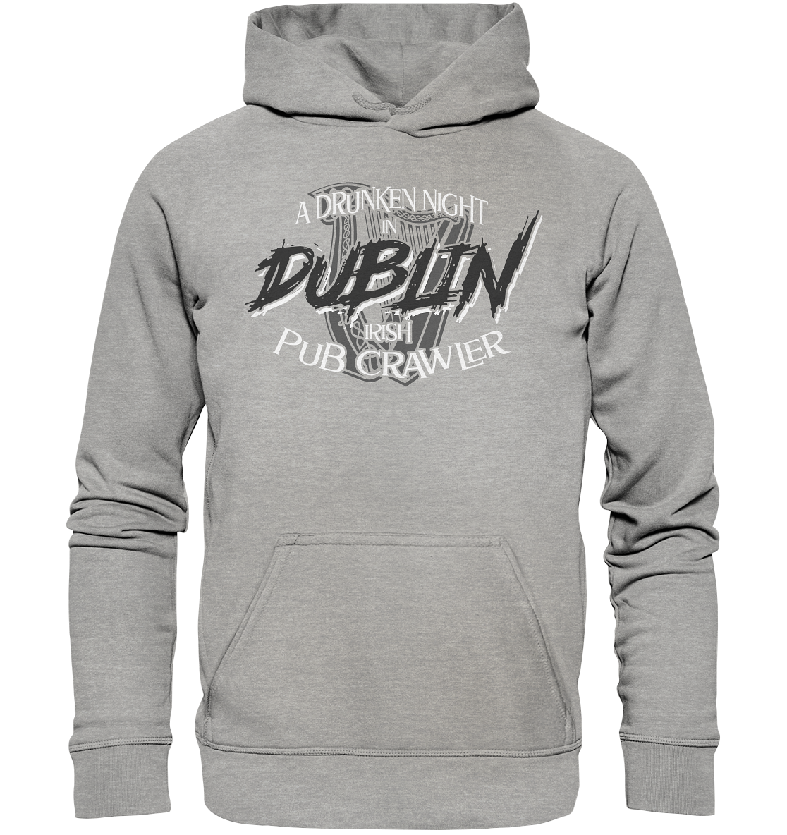 A Drunken Night In Dublin "Irish Pub Crawler" - Basic Unisex Hoodie