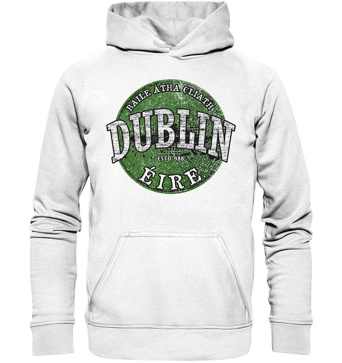 Dublin "Estd 988 / Baile Átha Cliath / Éire" - Basic Unisex Hoodie