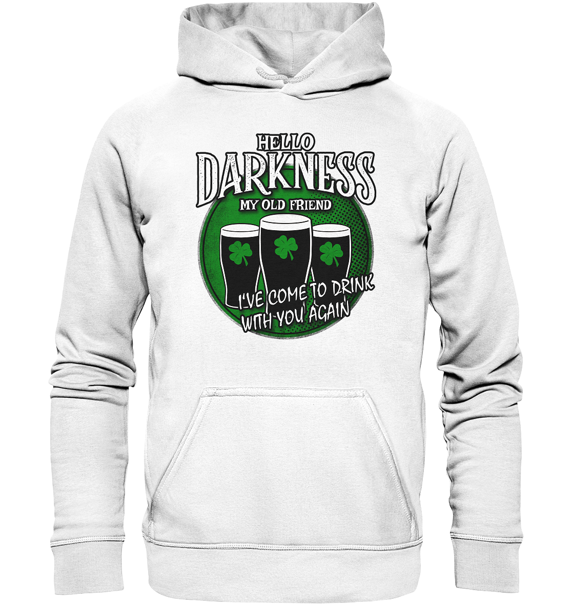 Hello Darkness My Old Friend - Basic Unisex Hoodie