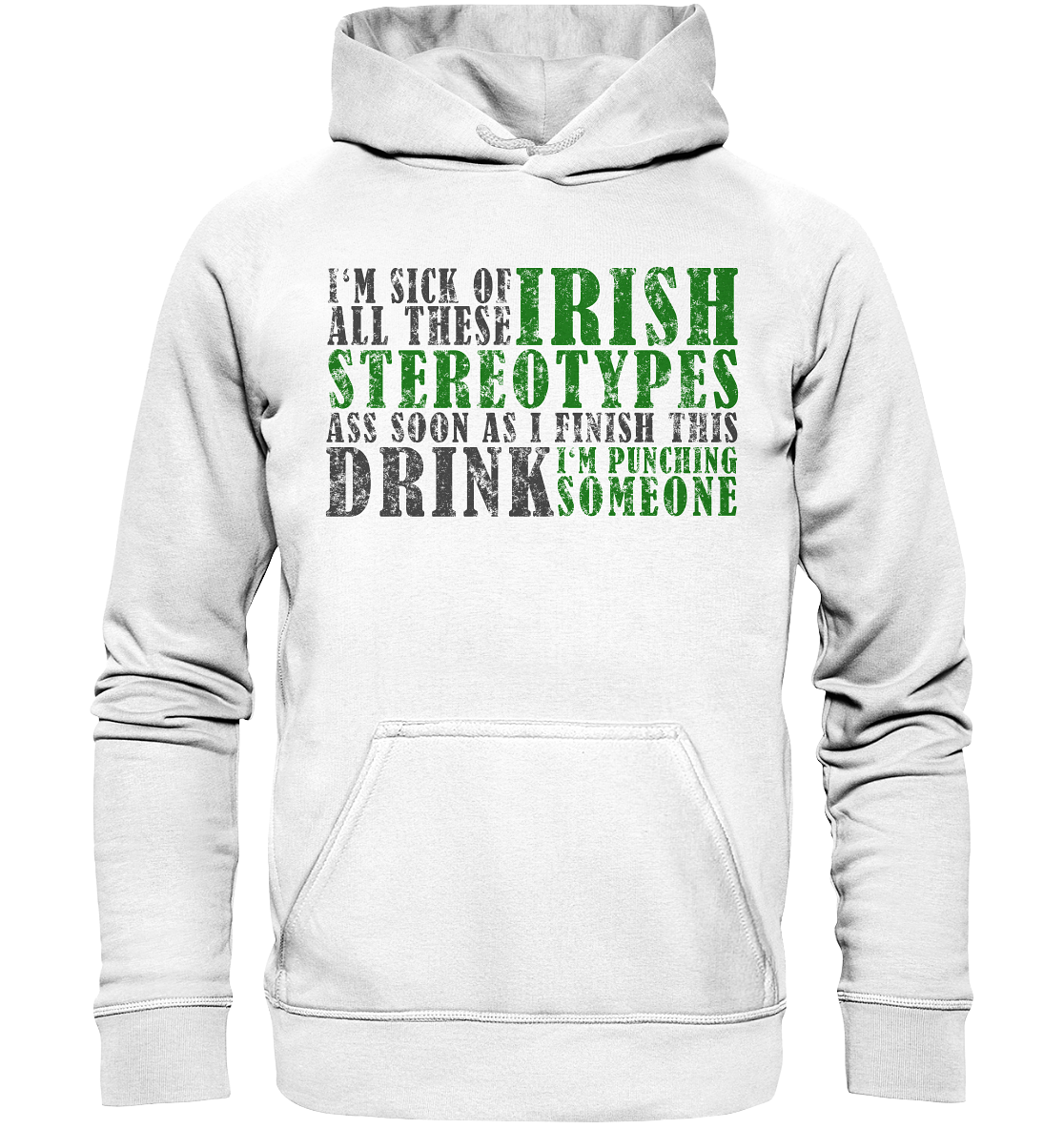 Irish Stereotypes - Basic Unisex Hoodie