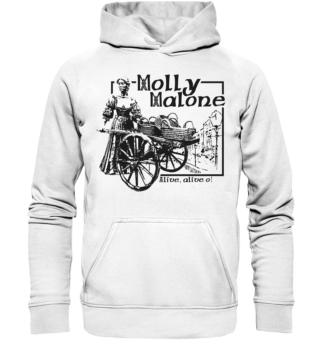 Molly Malone "Alive, alive o" - Basic Unisex Hoodie